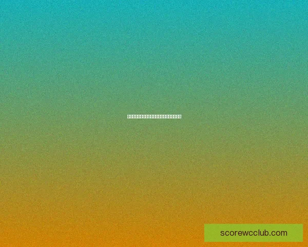世界杯赛事深度分析与体育竞猜策略全方位指南